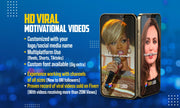I will create bulk motivational youtube shorts-50 videos